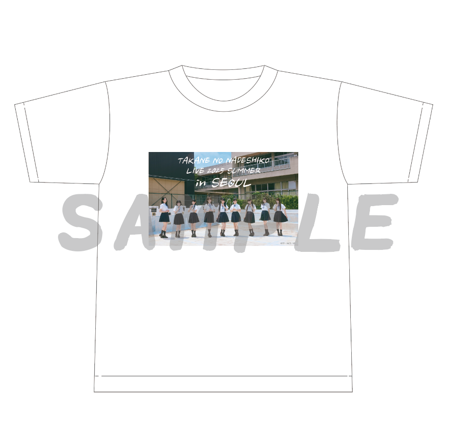 T-shirts「LIVE 2025 SUMMER in SEOUL」ver.
