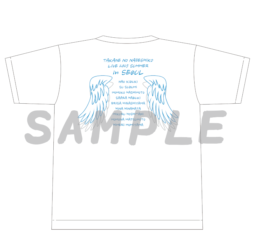 T-shirts「LIVE 2025 SUMMER in SEOUL」ver.