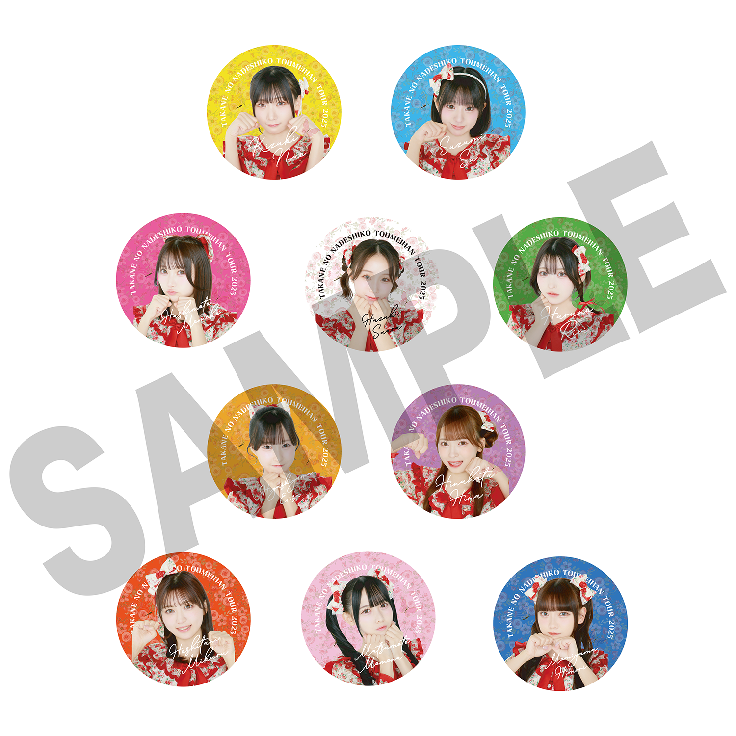 ランダム缶バッジ「Spring Ride」ver. – 高嶺のなでしこ