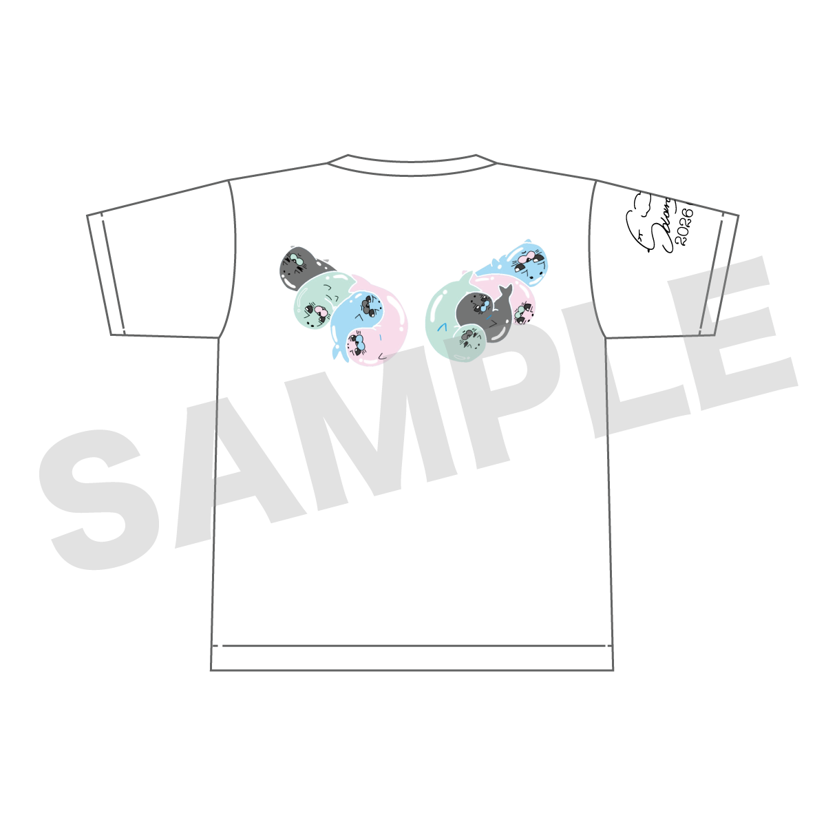 2026年葉月紗蘭生誕びっきゅTシャツ