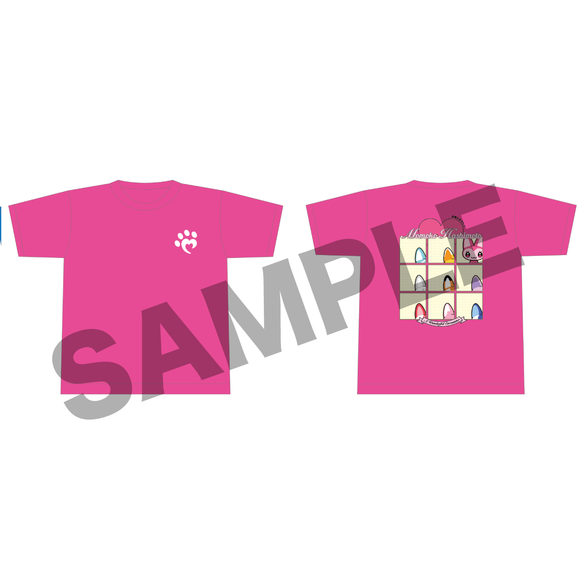 メンバーカラーTシャツ(A Wonderful Encounter ver.)