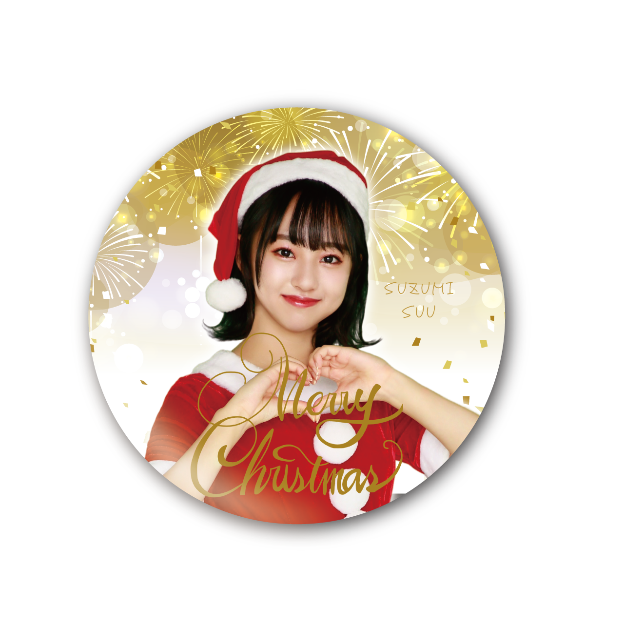 缶バッチ たかねこクリスマスパーティー2022ver.