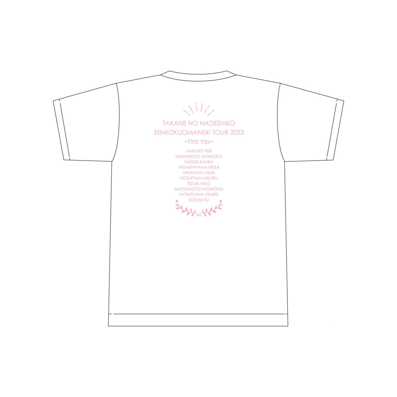 たかねこ全国お招きツアー2023Tシャツ