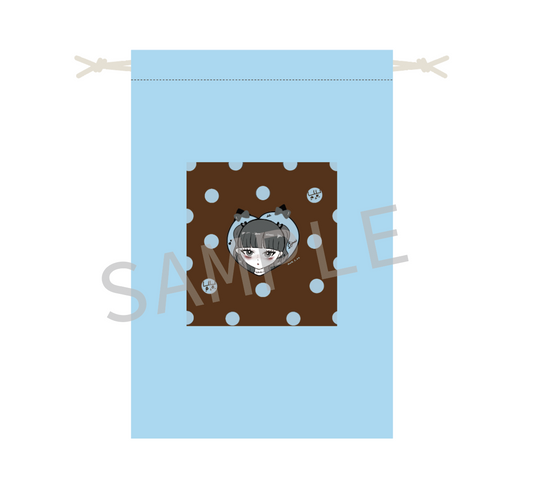 いらすと巾着。