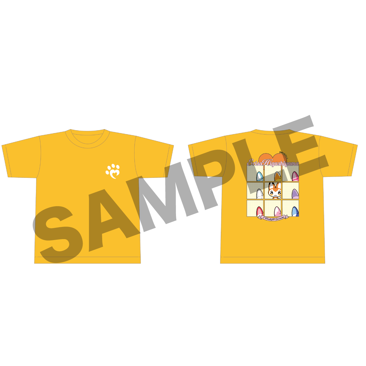 メンバーカラーTシャツ（A Wonderful Encounter ver.）