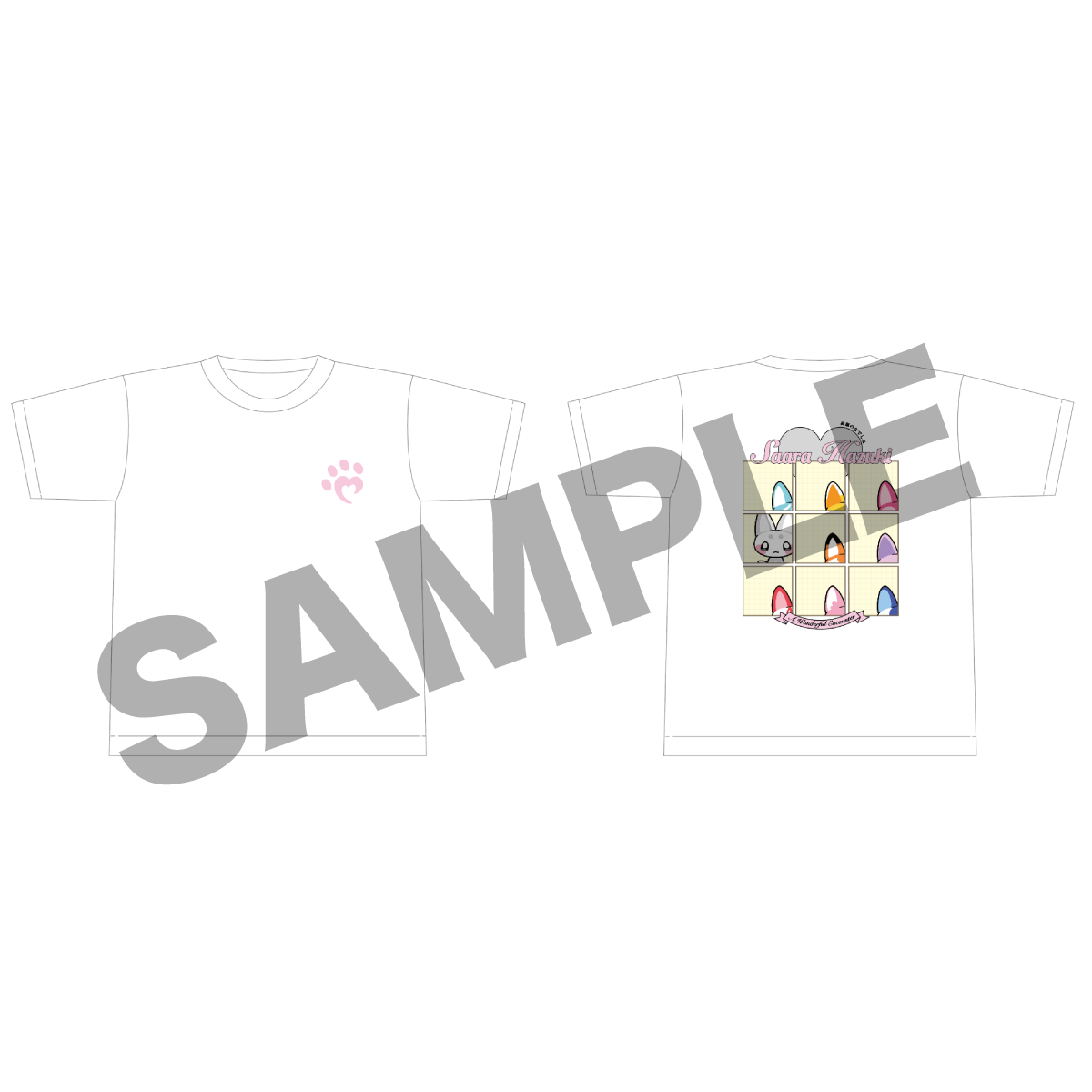 メンバーカラーTシャツ（A Wonderful Encounter ver.）