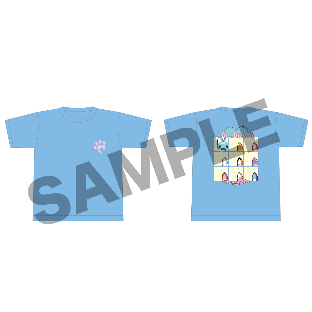 メンバーカラーTシャツ（A Wonderful Encounter ver.）